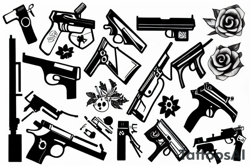 gun control tattoo idea