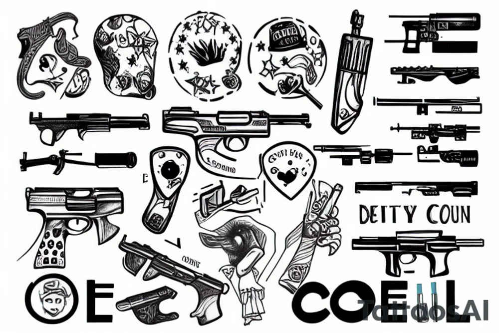 gun control tattoo idea