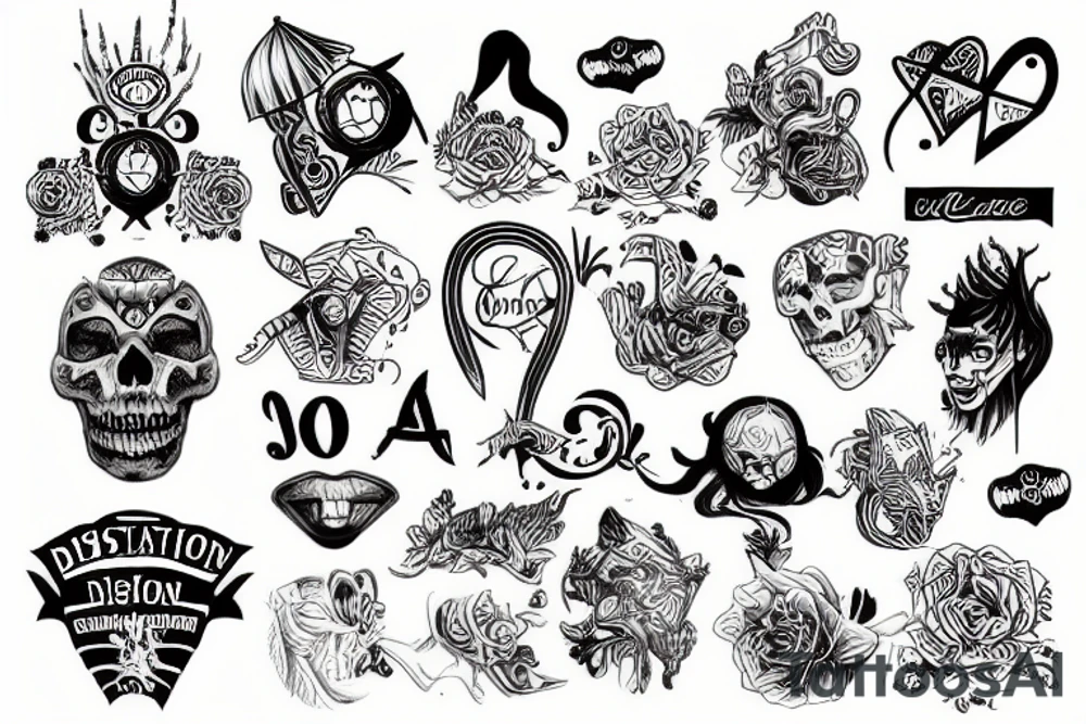 disinformation tattoo idea