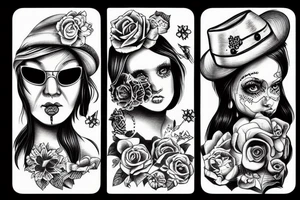 two trailer park girls go round the outside tattoo idea