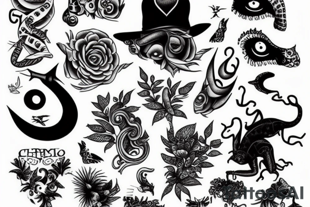 karma Chameleon tattoo idea