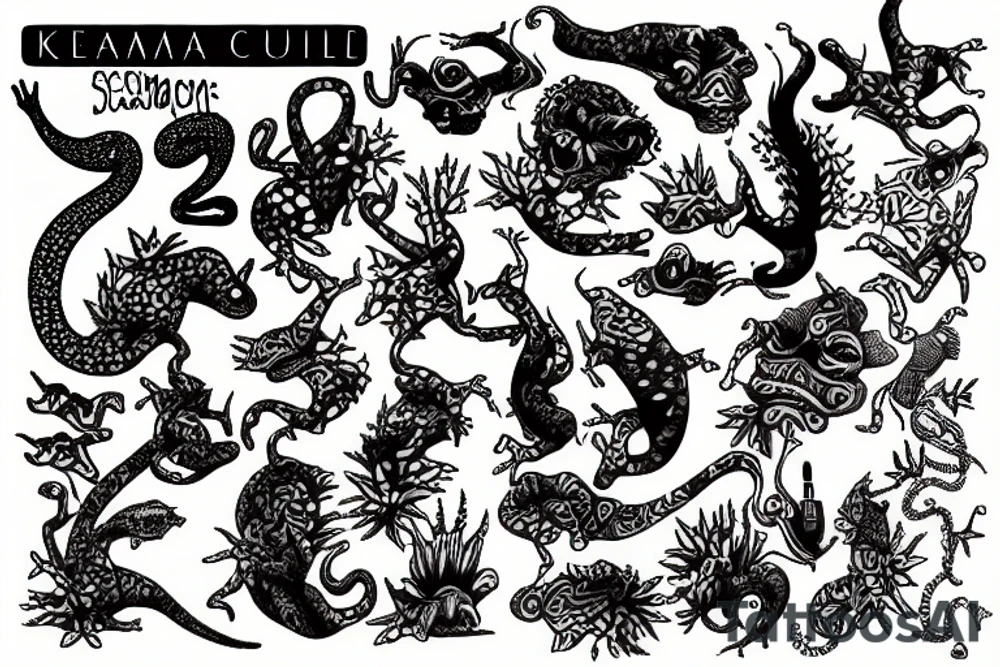karma Chameleon tattoo idea