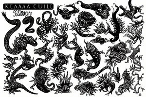 karma Chameleon tattoo idea