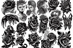 viscious pits tattoo idea