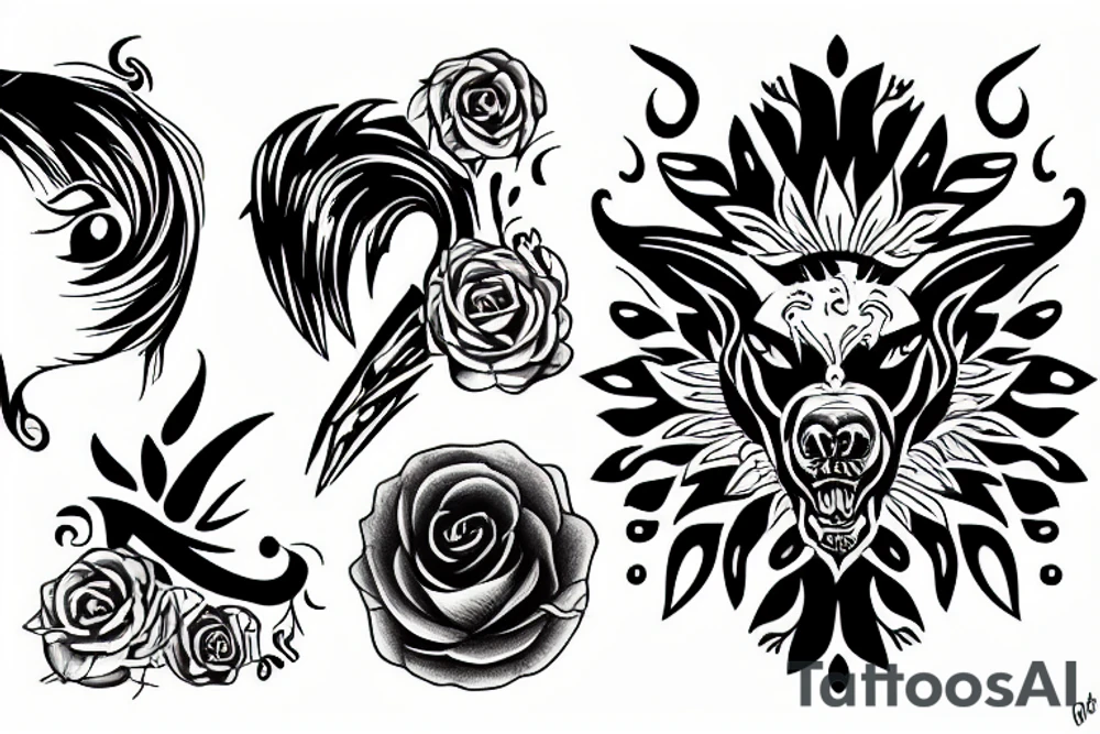 Fierce loyalty tattoo idea