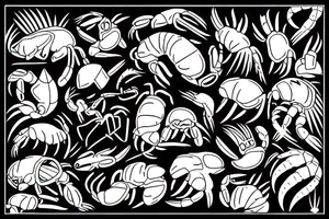 Lobster fox tattoo idea