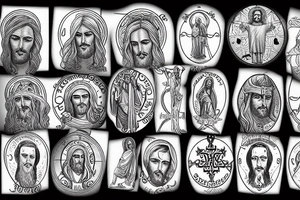 Jesus Christ super star tattoo idea