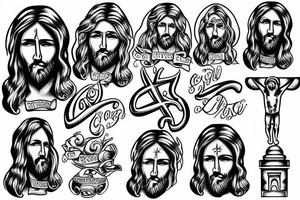 Jesus Christ super star tattoo idea