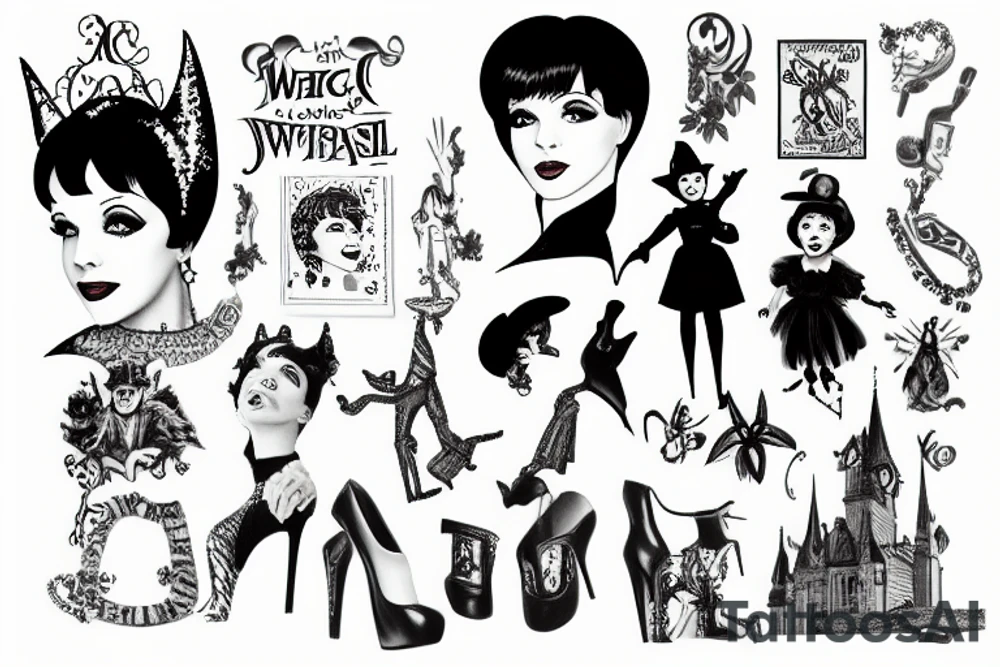 liza minelli tattoo idea