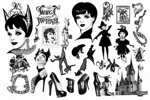 liza minelli tattoo idea