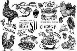 chicken soup for the soul tattoo idea
