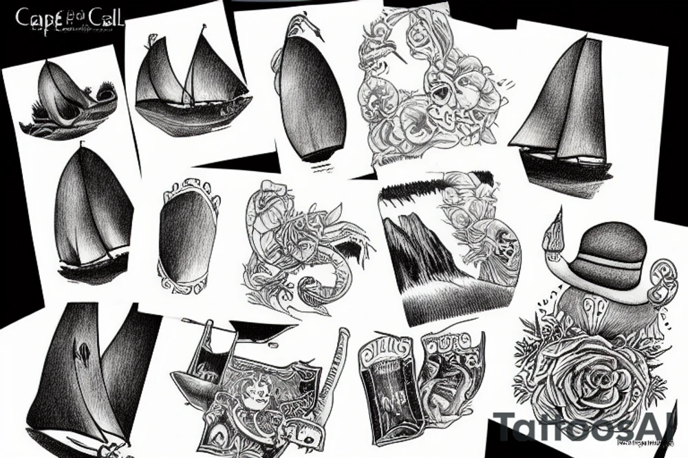 cape cod tattoo idea