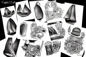 cape cod tattoo idea