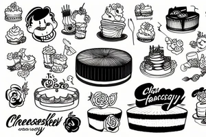 Cheesecake Factory tattoo idea