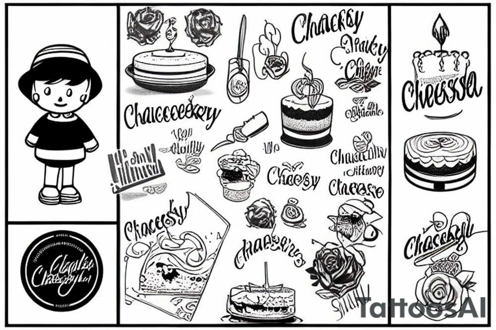 Cheesecake Factory tattoo idea