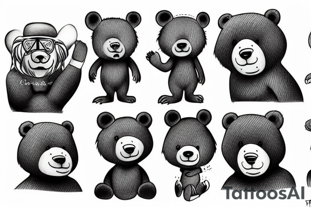 bear week tattoo idea