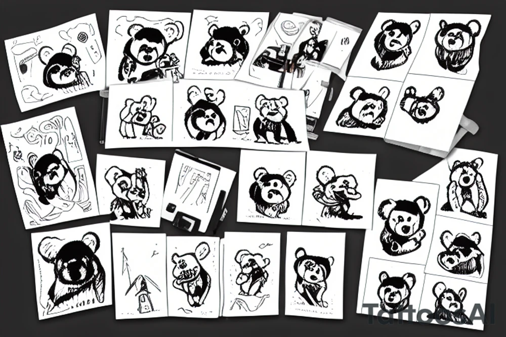 Bear Week Photo Op tattoo idea