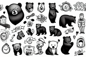 Bear Week Photo Op tattoo idea