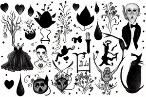 will and grace tattoo idea
