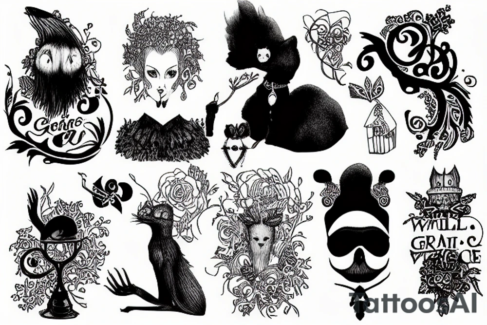 will and grace tattoo idea