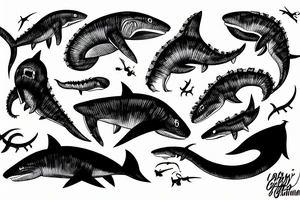 predator shark Lindsey Graham tattoo idea