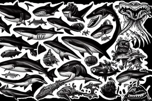 Lindsey Graham predator shark tattoo idea