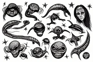 Lindsey Graham Alien tattoo idea