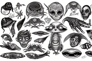 Lindsey Graham Alien tattoo idea