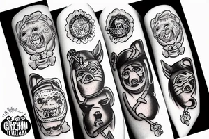 Lindsey Graham pig tattoo idea