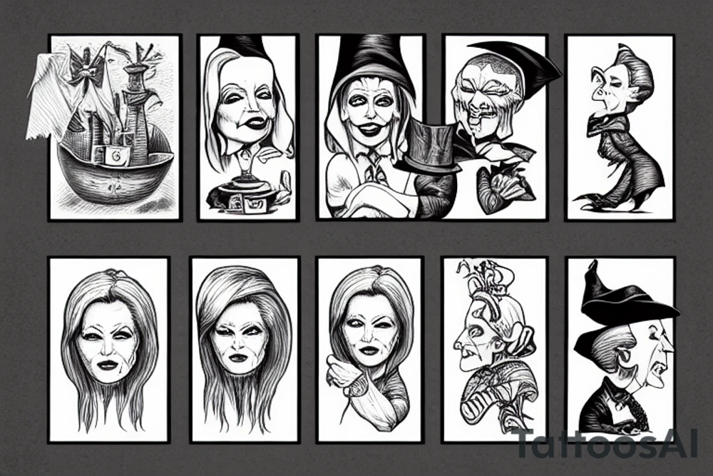Lindsey Graham wicked witch tattoo idea