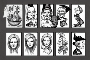 Lindsey Graham wicked witch tattoo idea
