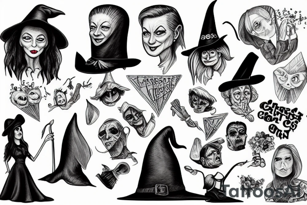 Lindsey Graham wicked witch tattoo idea