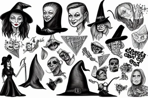 Lindsey Graham wicked witch tattoo idea