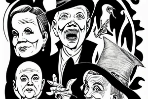 wicked witch Lindsey Graham tattoo idea