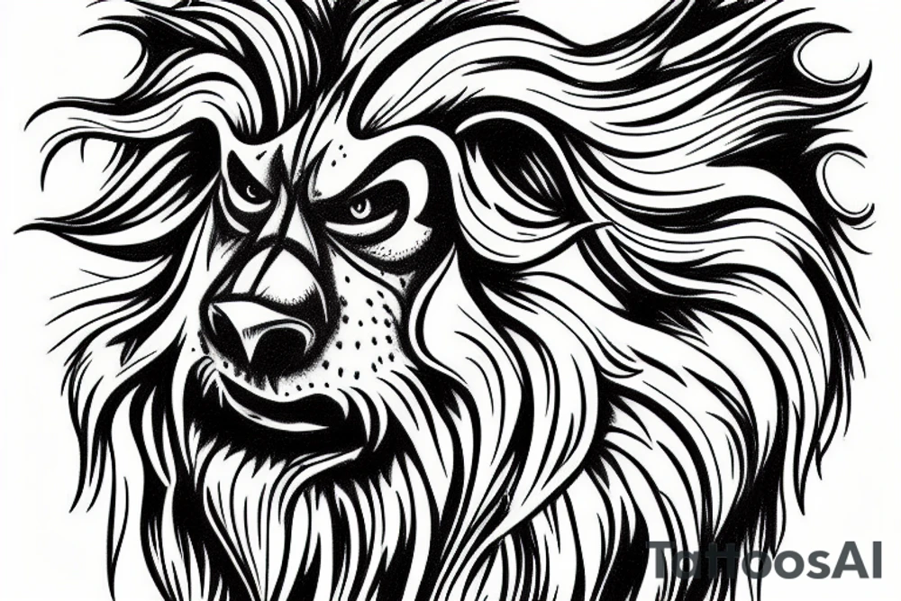 Cowardly Lion Mitch McConnel tattoo idea