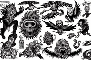 flying monkey Kevin McCarthy tattoo idea