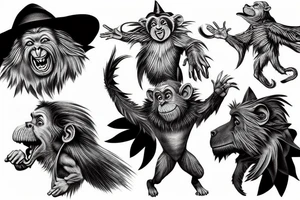 flying monkey Kevin McCarthy tattoo idea