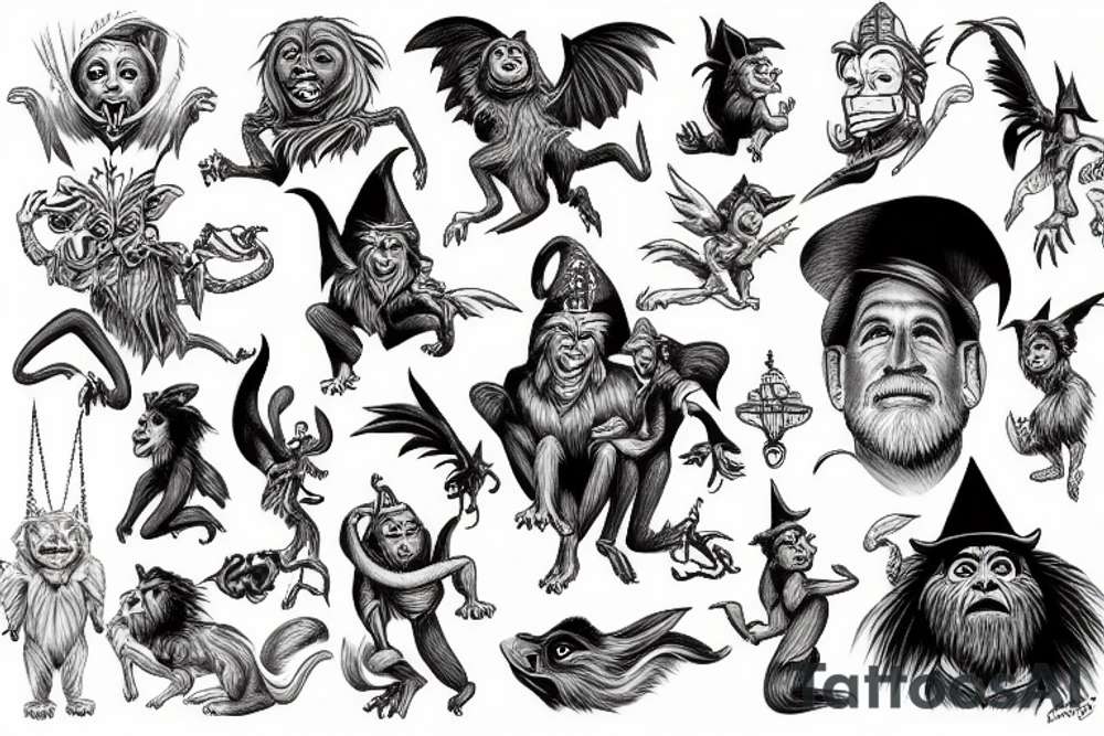 flying monkey Kevin McCarthy tattoo idea