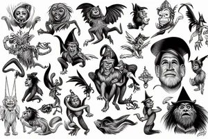 flying monkey Kevin McCarthy tattoo idea