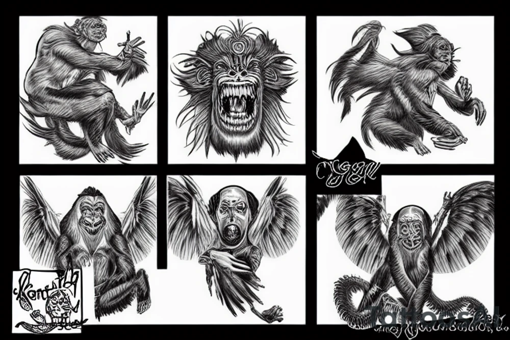 flying monkey Kevin McCarthy tattoo idea