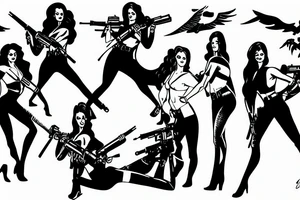 Charlie's Angels Liz Cheney tattoo idea