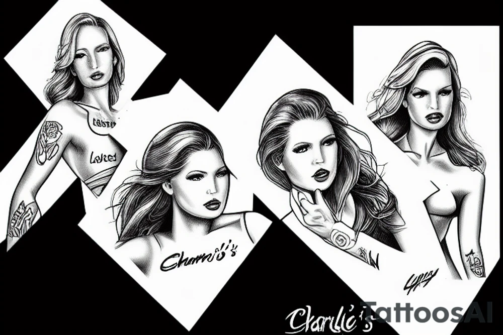 Charlie's Angels Liz Cheney tattoo idea