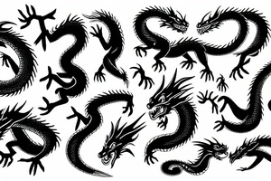 dragon tattoo idea