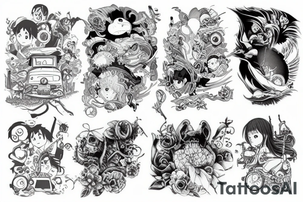 animation tattoo idea