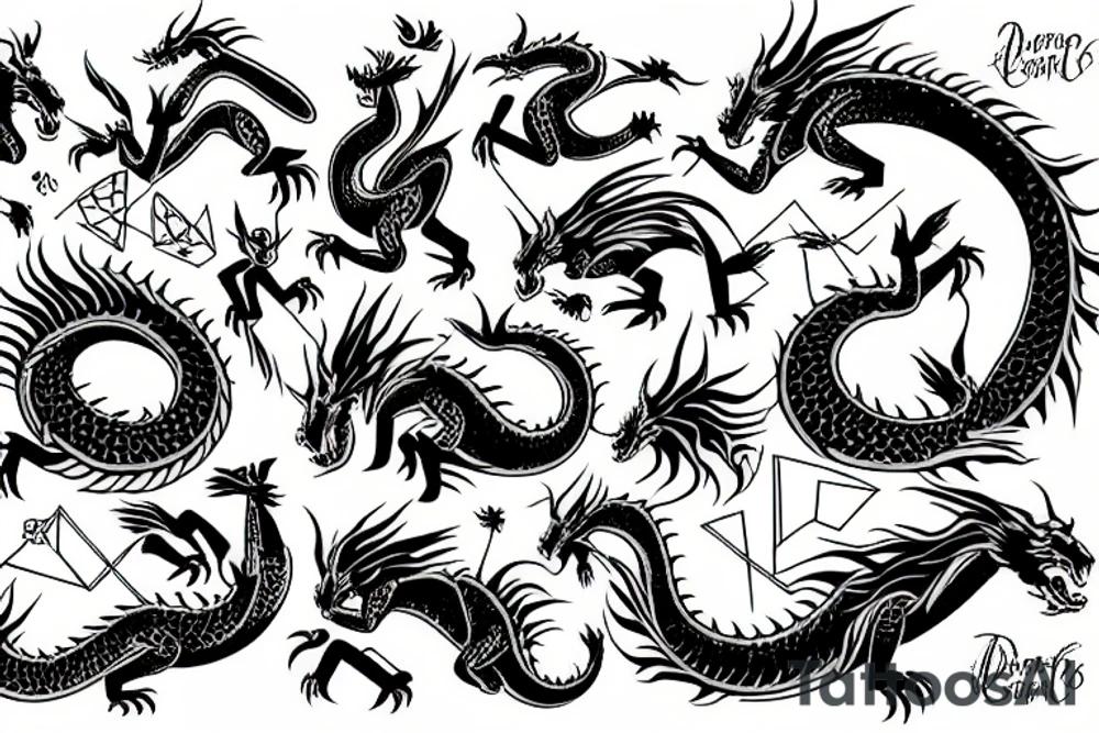 Dragon tattoo idea