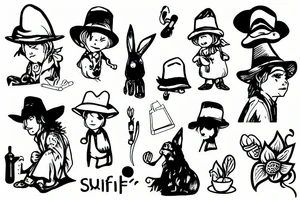 Snufkin get drugs tattoo idea