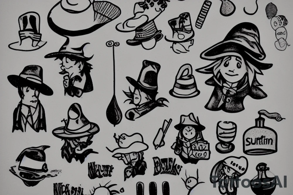 Snufkin get drugs tattoo idea