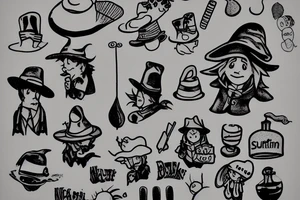 Snufkin get drugs tattoo idea
