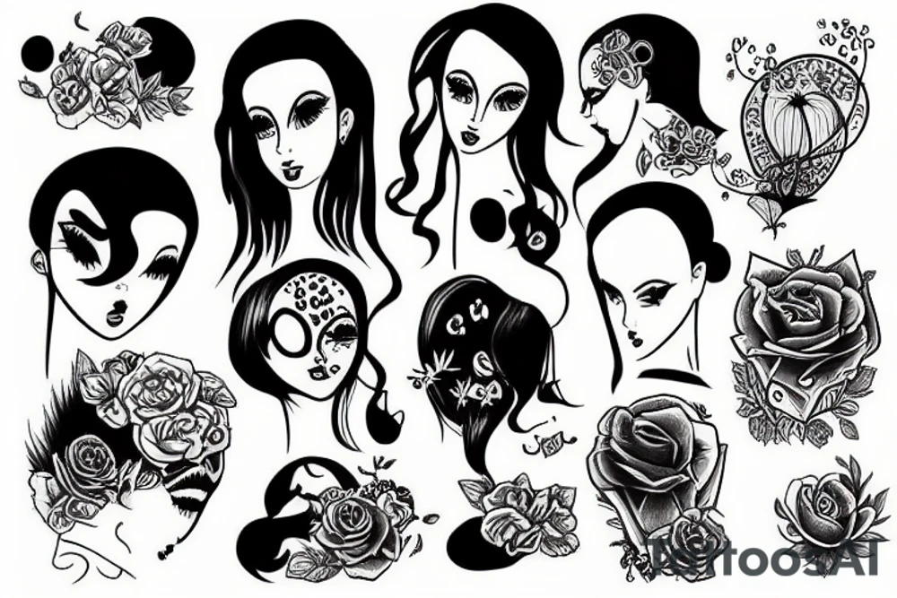 Sadness tattoo idea