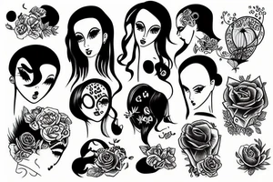 Sadness tattoo idea